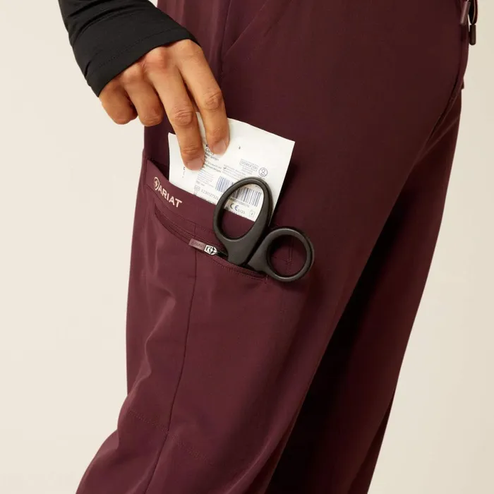 Drew Cargo Stretch Jogger Scrub Pant Winetasting Men Ariat Scrubs Drew Cargo Stretch Jogger Scrub Pant Winetasting Men Ariat Scrubs