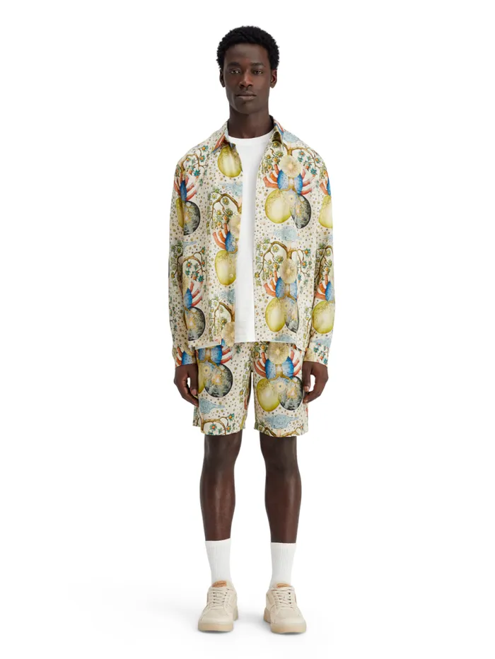 EMBASSY OF THE FREE MIND PRINTED SHIRT Embassy Tree Aop Men Scotch and Soda Shirts