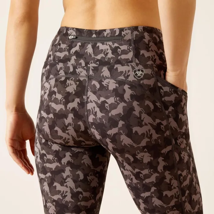 Eos Knee Patch Tight Periscope Camo Horse Women Ariat Pants and Shorts Eos Knee Patch Tight Periscope Camo Horse Women Ariat Pants and Shorts