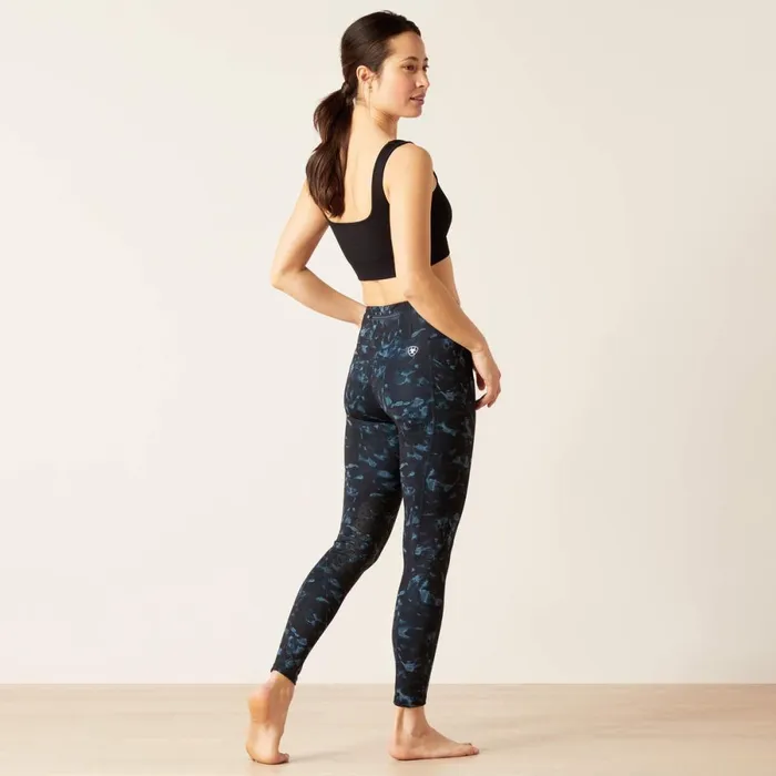 Eos Print Knee Patch Tight Stormy Skies Women Ariat Pants and Shorts Eos Print Knee Patch Tight Stormy Skies Women Ariat Pants and Shorts