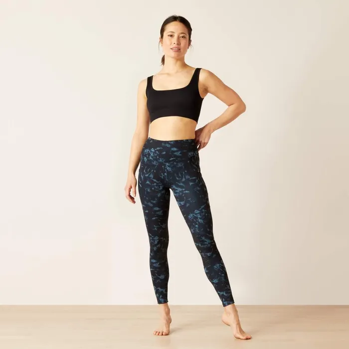 Eos Print Knee Patch Tight Stormy Skies Women Ariat Pants and Shorts Eos Print Knee Patch Tight Stormy Skies Women Ariat Pants and Shorts