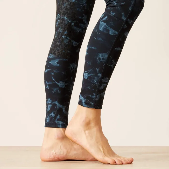 Eos Print Knee Patch Tight Stormy Skies Women Ariat Pants and Shorts Eos Print Knee Patch Tight Stormy Skies Women Ariat Pants and Shorts