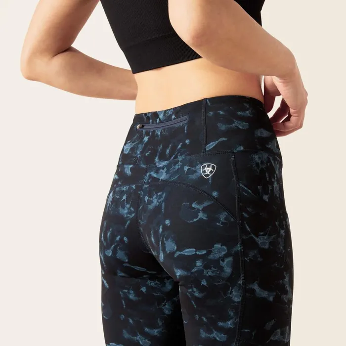 Eos Print Knee Patch Tight Stormy Skies Women Ariat Pants and Shorts Eos Print Knee Patch Tight Stormy Skies Women Ariat Pants and Shorts