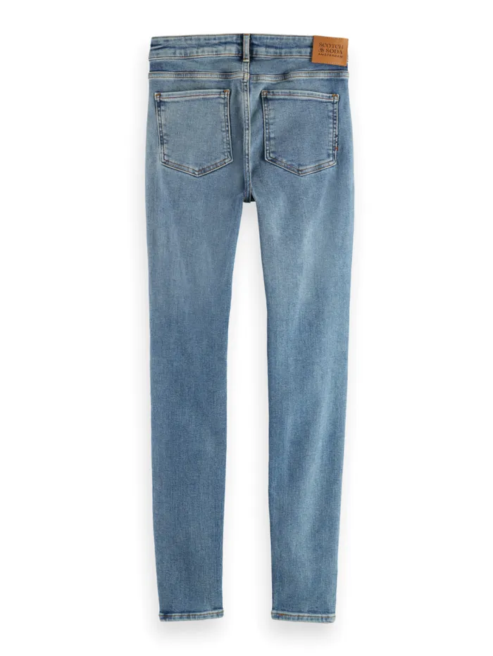 Essential BOHEMIENNE MID RISE SKINNY JEANS BLUE DRAFT Blue Draft Women Scotch and Soda Essentials Essential BOHEMIENNE MID RISE SKINNY JEANS BLUE DRAFT Blue Draft Women Scotch and Soda Essentials