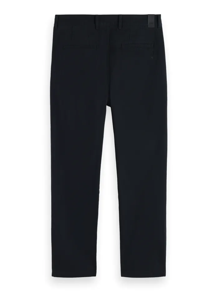 Essential Drift Cottonblend Twill Chino Black Men Scotch and Soda Pants