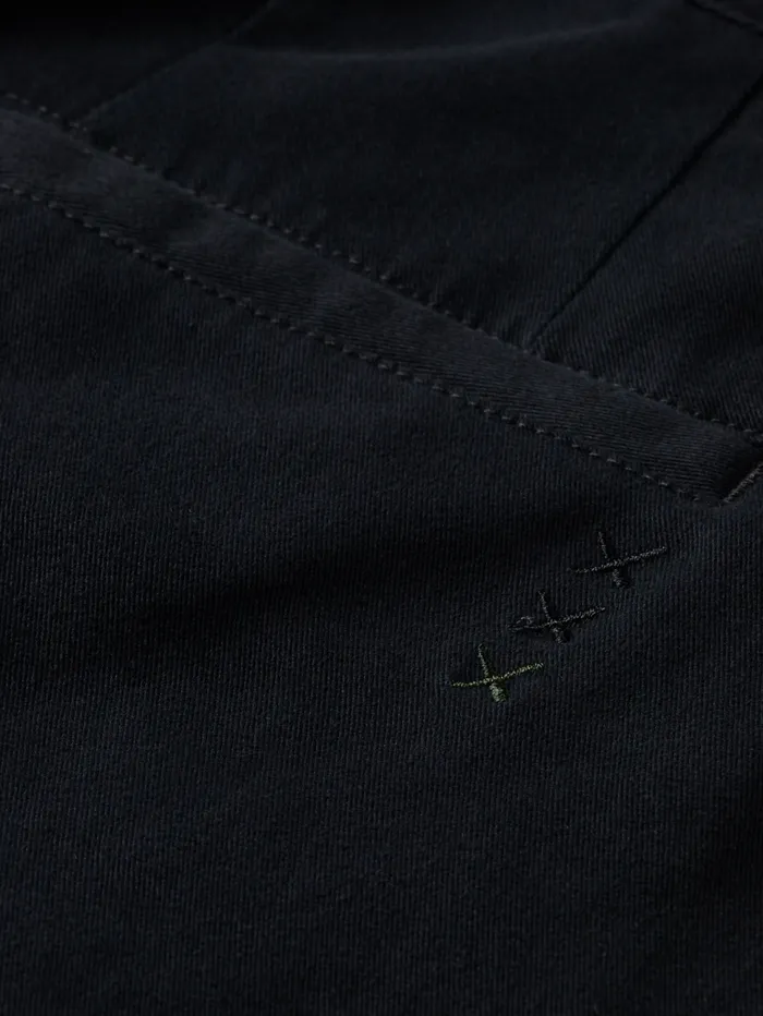 Essential Drift Cottonblend Twill Chino Black Men Scotch and Soda Pants