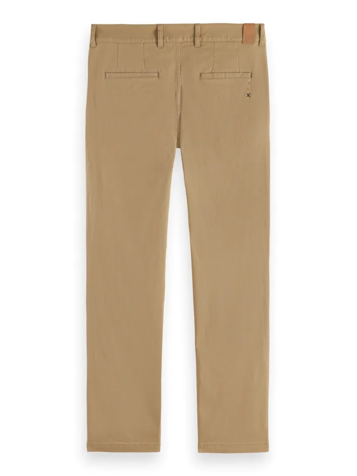 Essential Drift Cottonblend Twill Chino Black Men Scotch and Soda Pants