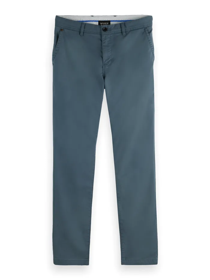 Essential Mott Super Slim Fit Chino Black Men Scotch and Soda Pants