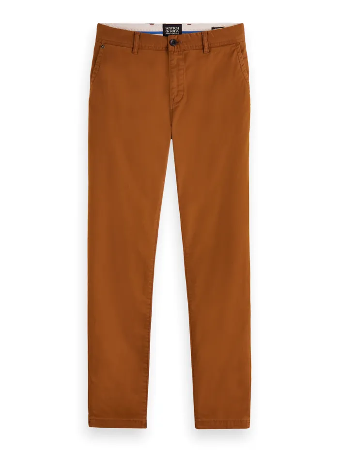 Essential Mott Super Slim Fit Chino Black Men Scotch and Soda Pants
