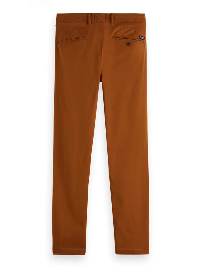Essential Mott Super Slim Fit Chino Black Men Scotch and Soda Pants