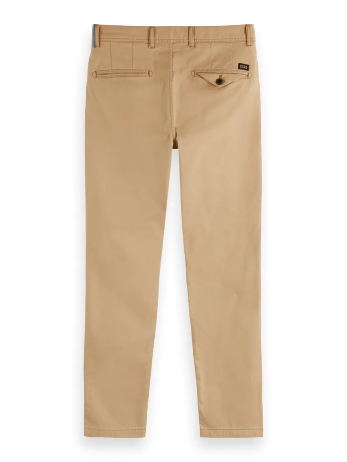 Essential Mott Super Slim Fit Chino Black Men Scotch and Soda Pants