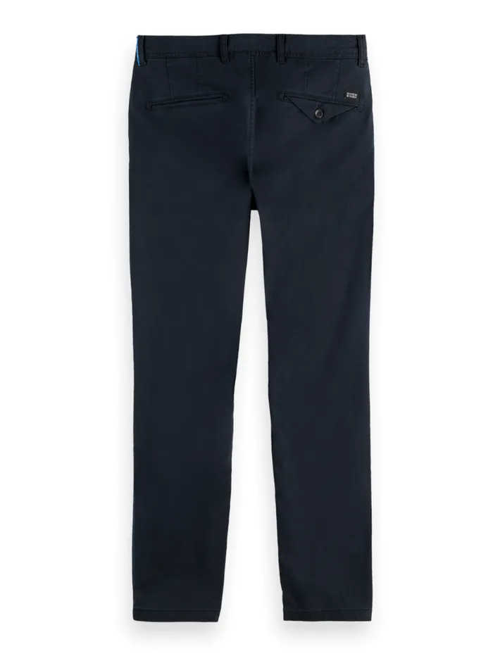 Essential Mott Super Slim Fit Chino Black Men Scotch and Soda Pants