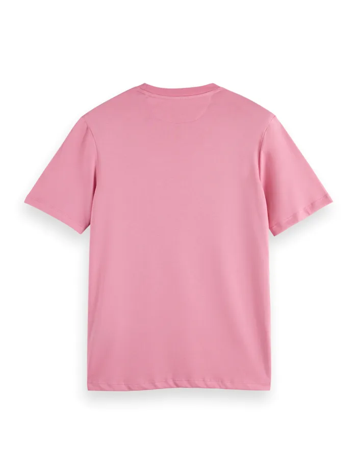 Essential Regular Fit Logo Tshirt Desert Sand Men Scotch and Soda Essentials Essential Regular Fit Logo Tshirt Desert Sand Men Scotch and Soda Essentials