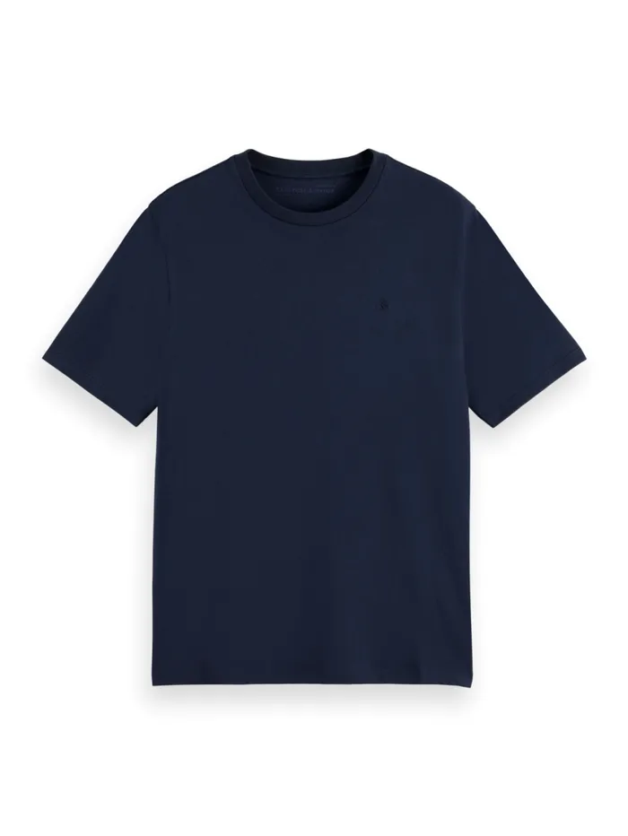 Essential Regular Fit Logo Tshirt White Men Scotch and Soda TShirts and Polo Shirts Essential Regular Fit Logo Tshirt White Men Scotch and Soda TShirts and Polo Shirts