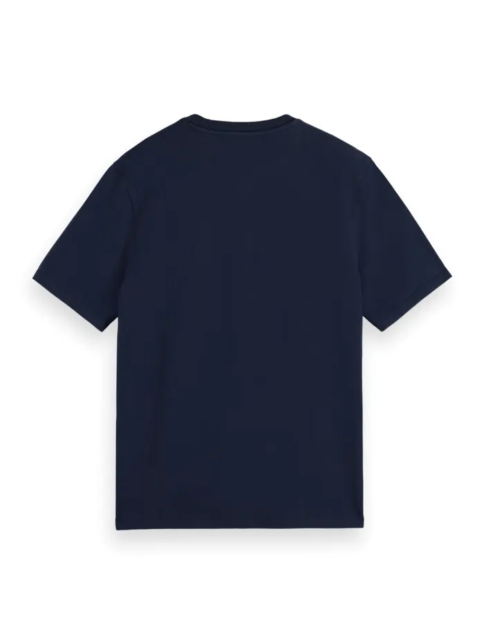 Essential Regular Fit Logo Tshirt White Men Scotch and Soda TShirts and Polo Shirts Essential Regular Fit Logo Tshirt White Men Scotch and Soda TShirts and Polo Shirts