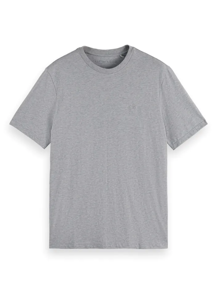 Essential Regular Fit Logo Tshirt White Men Scotch and Soda TShirts and Polo Shirts Essential Regular Fit Logo Tshirt White Men Scotch and Soda TShirts and Polo Shirts
