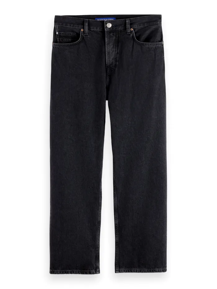 Essential The Pitch Loose Fit Jeans 8211 Black Buzz Black Buzz Men Scotch and Soda Jeans Essential The Pitch Loose Fit Jeans 8211 Black Buzz Black Buzz Men Scotch and Soda Jeans