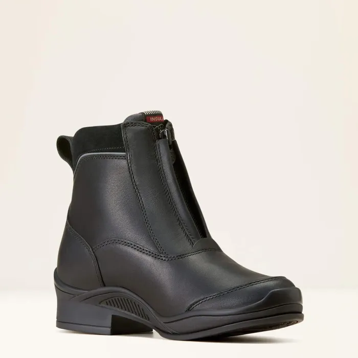 Extreme Pro Zip Waterproof Insulated Paddock Boot Black Women Ariat English Riding Boots