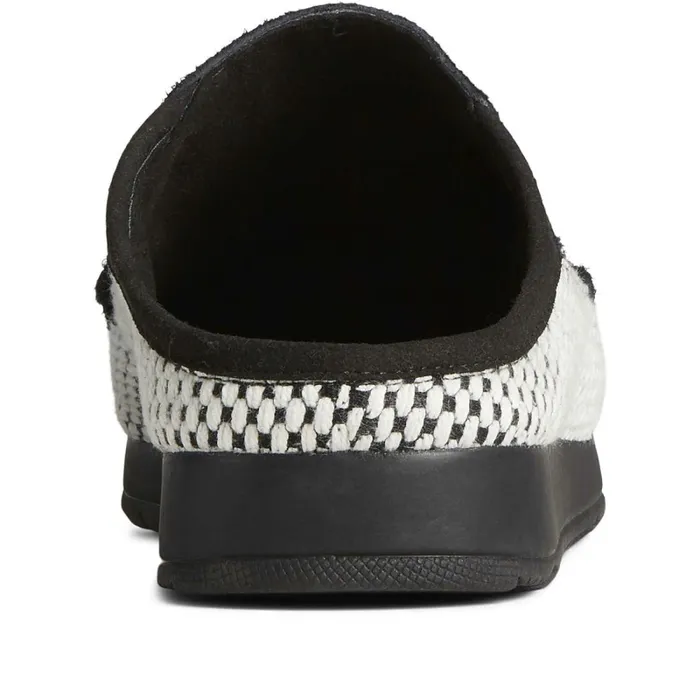 Flats and Loafers WomenMen Sperry Unisex Sperry X Pleasures MocSider Knit Mule Black