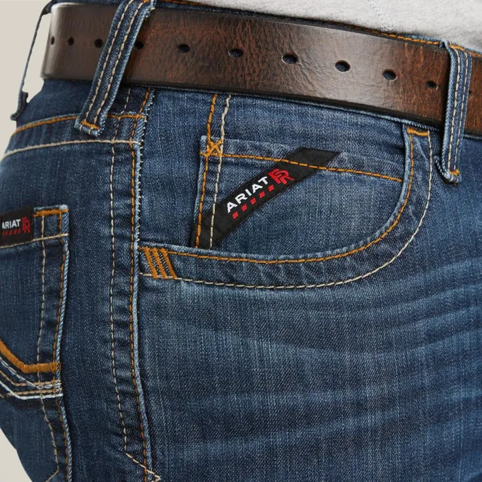 FR M4 Relaxed Stretch DuraLight Jett Boot Cut Jean Airway Men Ariat Denim FR M4 Relaxed Stretch DuraLight Jett Boot Cut Jean Airway Men Ariat Denim