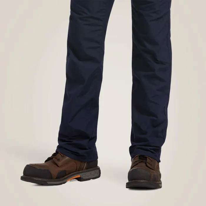 FR M5 DuraLight Ripstop Stackable Straight Leg Pant Navy Men Ariat Workwear FR M5 DuraLight Ripstop Stackable Straight Leg Pant Navy Men Ariat Workwear
