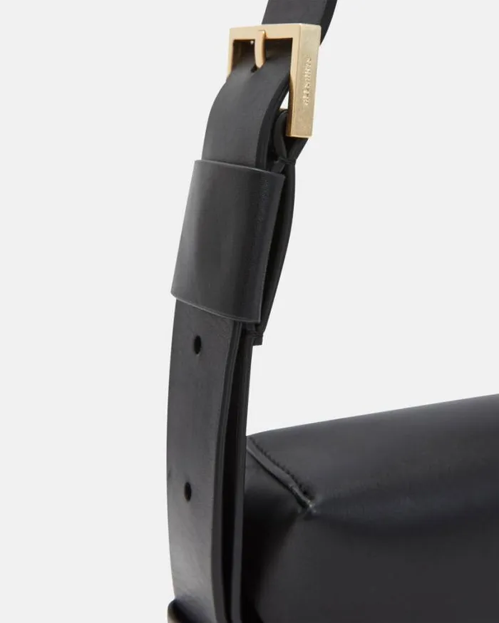 Frankie 3In1 Leather Crossbody Bag Black Women AllSaints Accessories