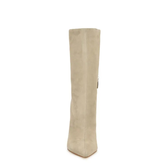 Frenchi Dress Boots Taupe Women Nine West Boots and Booties