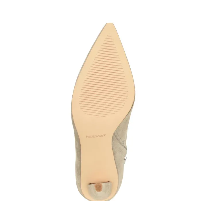 Frenchi Dress Boots Taupe Women Nine West Boots and Booties