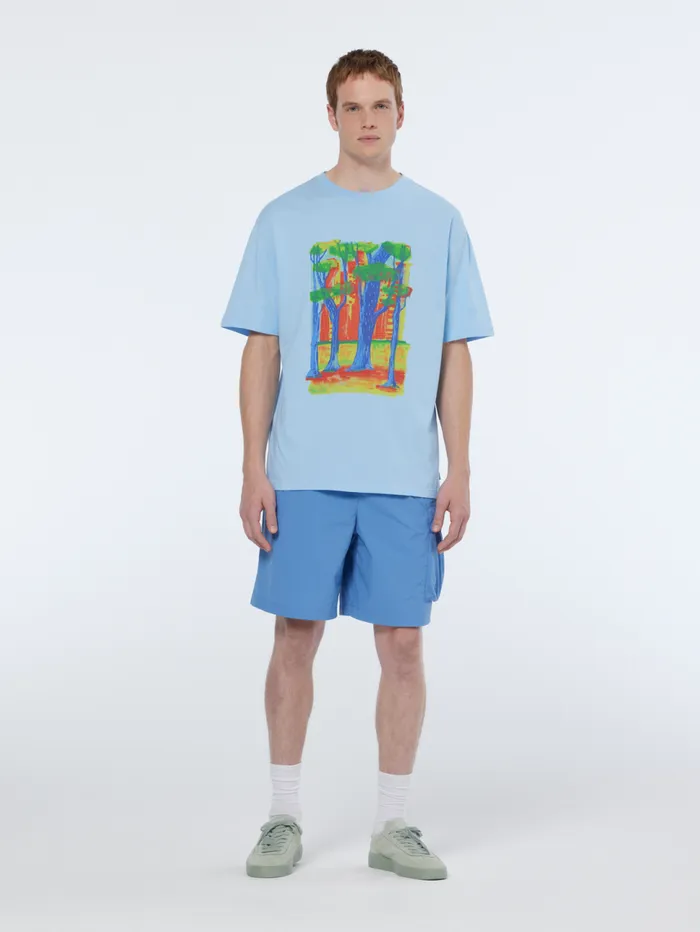 Front Chest Artwork Relaxed Fit Tshirt White Men Scotch and Soda TShirts and Polo Shirts Front Chest Artwork Relaxed Fit Tshirt White Men Scotch and Soda TShirts and Polo Shirts