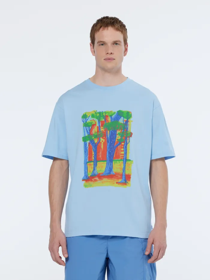 Front Chest Artwork Relaxed Fit Tshirt White Men Scotch and Soda TShirts and Polo Shirts Front Chest Artwork Relaxed Fit Tshirt White Men Scotch and Soda TShirts and Polo Shirts