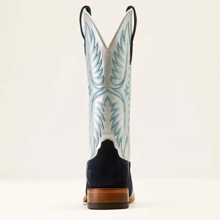 Frontier Calamity Jane Western Boot Polo Blue Roughoutelectric Silver Women Ariat Western Boots Frontier Calamity Jane Western Boot Polo Blue Roughoutelectric Silver Women Ariat Western Boots