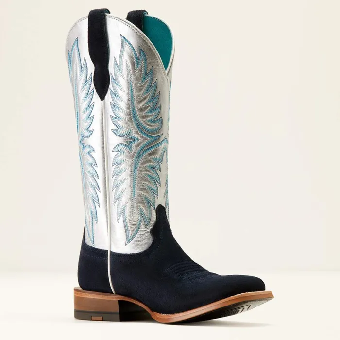 Frontier Calamity Jane Western Boot Polo Blue Roughoutelectric Silver Women Ariat Western Boots Frontier Calamity Jane Western Boot Polo Blue Roughoutelectric Silver Women Ariat Western Boots