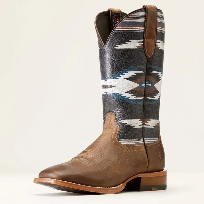 Frontier Chimayo Western Boot Natural Crunch Men Ariat Western Boots