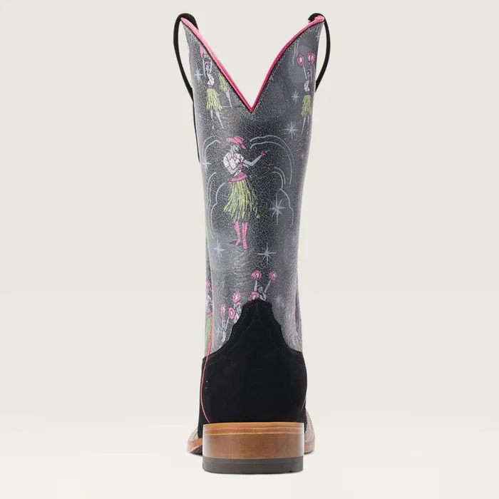 Frontier Western Aloha Western Boot Black Roughout Women Ariat Western Boots Frontier Western Aloha Western Boot Black Roughout Women Ariat Western Boots