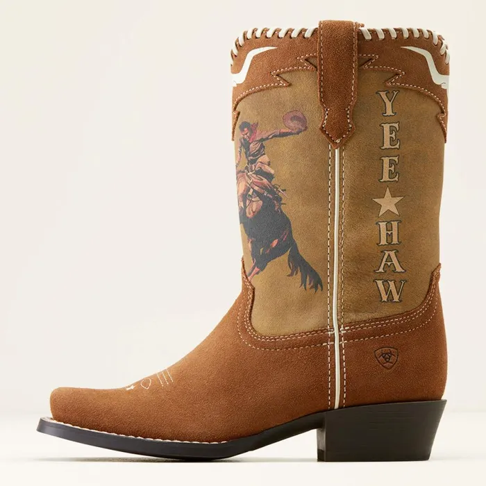 Futurity Rodeo Quincy Western Boot Chestnut Suedeamerican Cowboy Kids Ariat Big Kids039 Footwear Futurity Rodeo Quincy Western Boot Chestnut Suedeamerican Cowboy Kids Ariat Big Kids039 Footwear