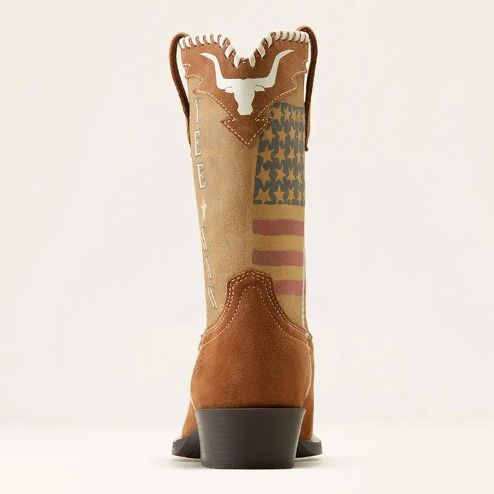 Futurity Rodeo Quincy Western Boot Chestnut Suedeamerican Cowboy Kids Ariat Big Kids039 Footwear Futurity Rodeo Quincy Western Boot Chestnut Suedeamerican Cowboy Kids Ariat Big Kids039 Footwear