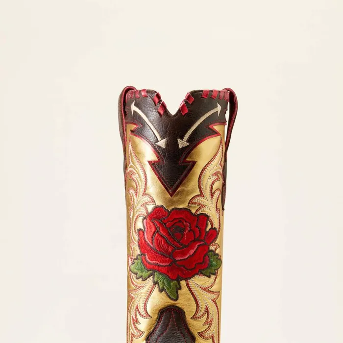 Futurity Rodeo Quincy Western Boot Toffee Crunchrange Riding Ruby Women Ariat Western Boots