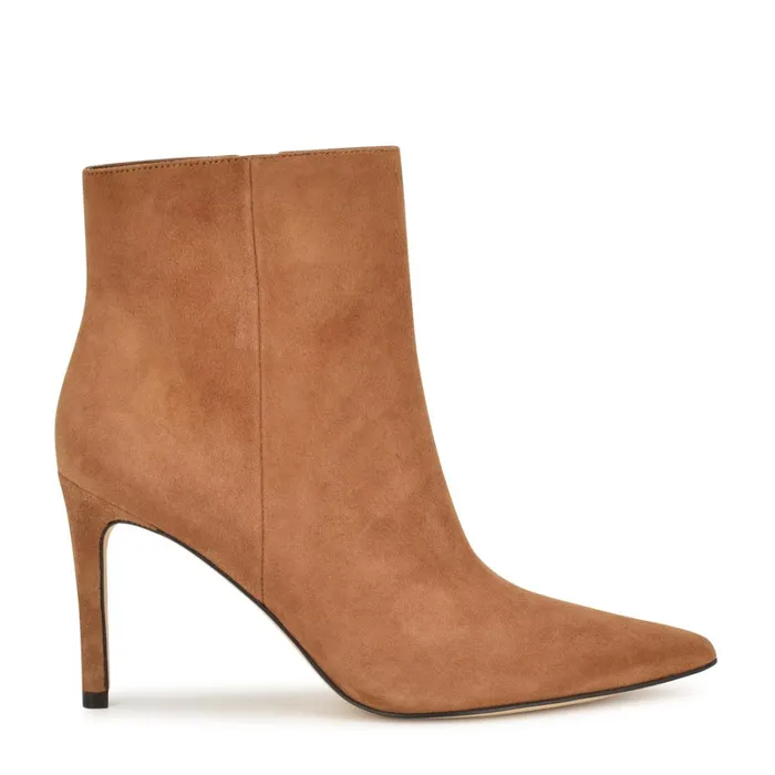 Gabria Dress Booties Medium Natural Women Nine West Boots and Booties