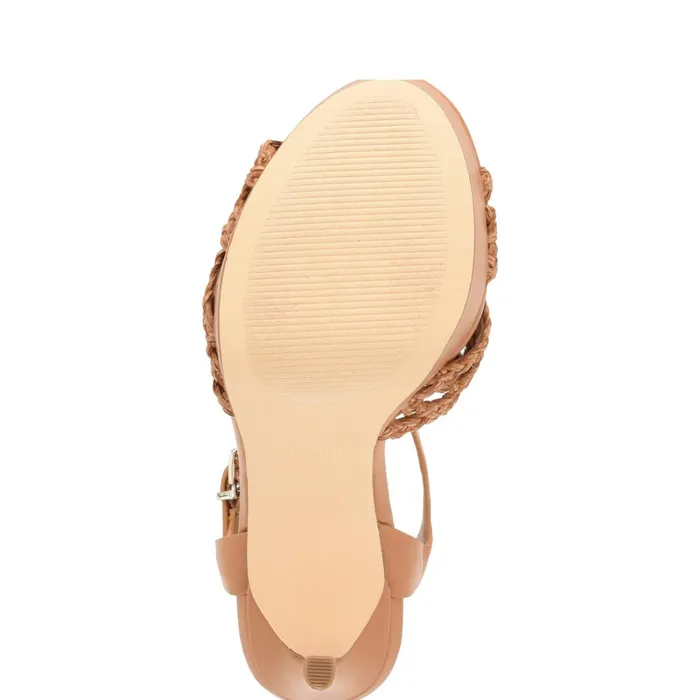 Grecia Platform Sandals Medium Natural Women Nine West Heeled Grecia Platform Sandals Medium Natural Women Nine West Heeled