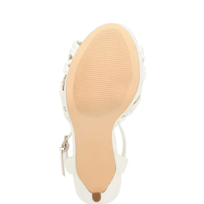 Grecia Platform Sandals White Women Nine West Platforms Grecia Platform Sandals White Women Nine West Platforms