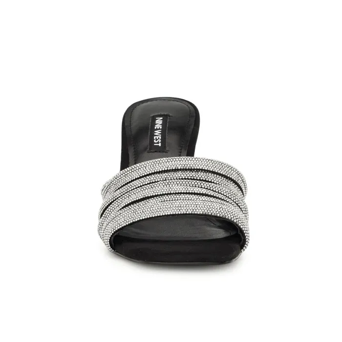 Harbor Heeled Slide Sandals Blackblack Women Nine West Sandals Harbor Heeled Slide Sandals Blackblack Women Nine West Sandals