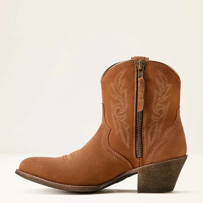 Harlan Western Boot Walnut Suede Women Ariat Western Boots Harlan Western Boot Walnut Suede Women Ariat Western Boots