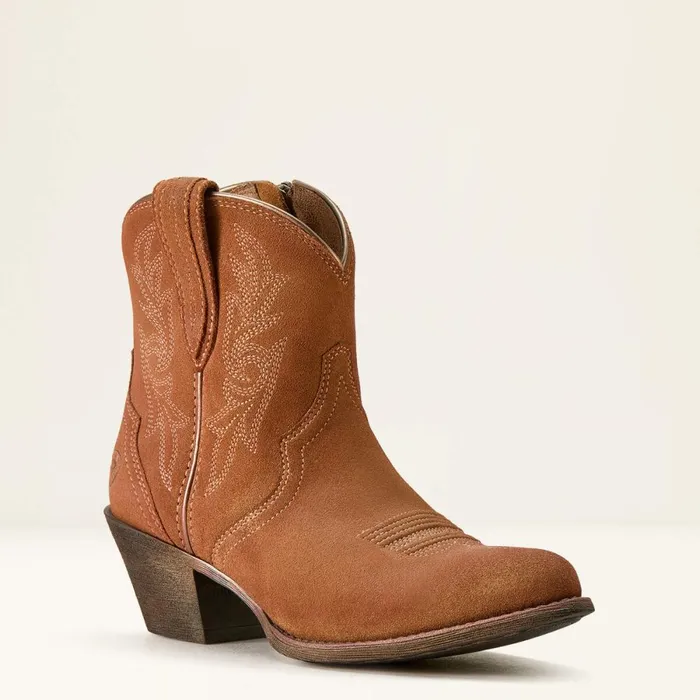 Harlan Western Boot Walnut Suede Women Ariat Western Boots Harlan Western Boot Walnut Suede Women Ariat Western Boots