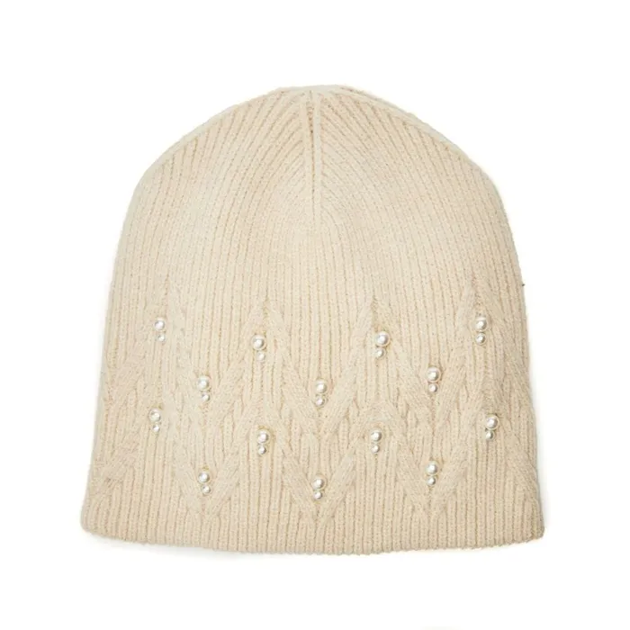 Hats Women Moda In Pelle Promysehat Cream Textile