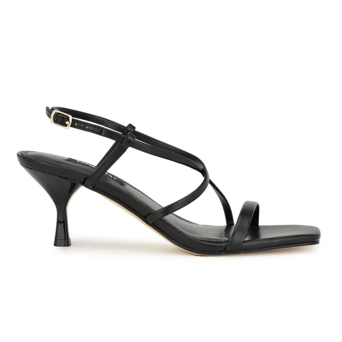 Haya Strappy Sandals Black Women Nine West Sandals