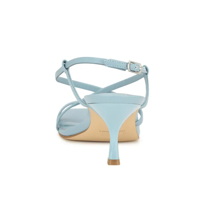 Haya Strappy Sandals Light Blue Women Nine West Sandals Haya Strappy Sandals Light Blue Women Nine West Sandals