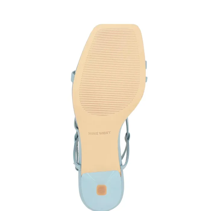 Haya Strappy Sandals Light Blue Women Nine West Sandals Haya Strappy Sandals Light Blue Women Nine West Sandals