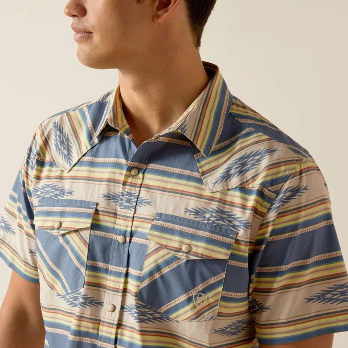 Hebastian Retro Fit Shirt Sandshell Men Ariat Button Down Shirts Hebastian Retro Fit Shirt Sandshell Men Ariat Button Down Shirts