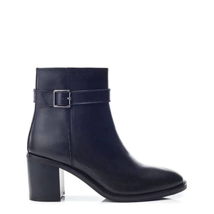 Heeled And Wedge Boots Women Moda In Pelle Bsoleful BDolores Black Leather