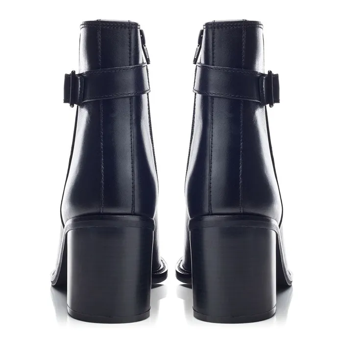 Heeled And Wedge Boots Women Moda In Pelle Bsoleful BDolores Black Leather